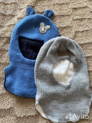 Шапка шлем на мальчика 44-46