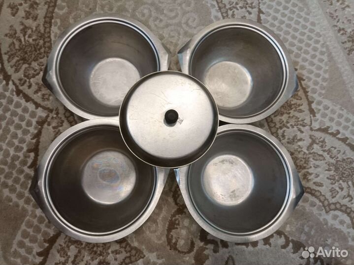 Металлические тарелки из нержавейки СССР цена зашт