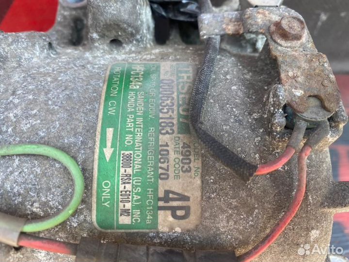 Компрессор кондиционера Honda Civic