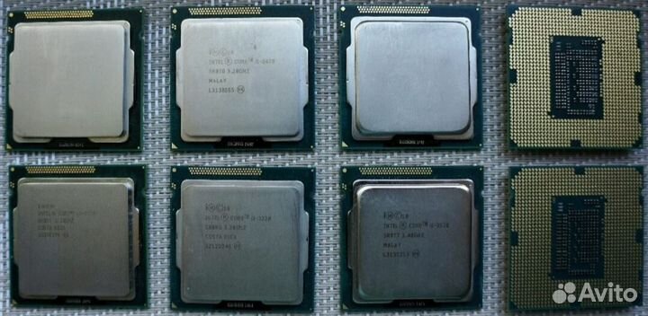 Процессоры i3/i5/i7 на 1156/1155/1150/775/AM4/2011