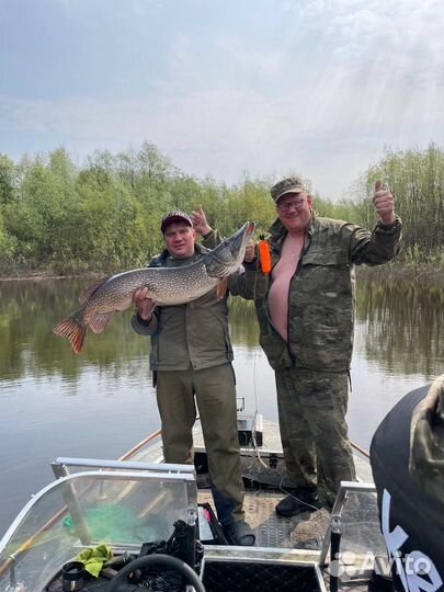 Рыбаловный тур по таёжной реке Демьянка