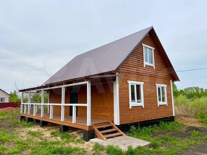 Дом 74,2 м² на участке 8 сот.