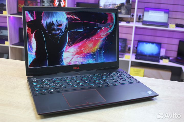 Игровой dell Core i5-9 GTX1660ti 6gb SSD 512gb IPS
