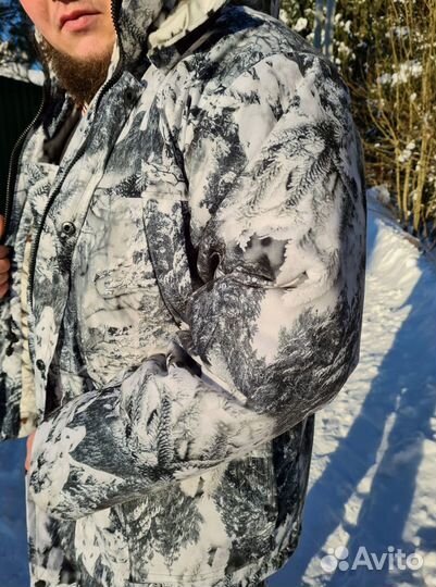 Костюм горка белый лес