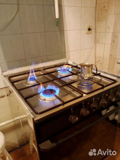 Плита газовая с духовкой электрической