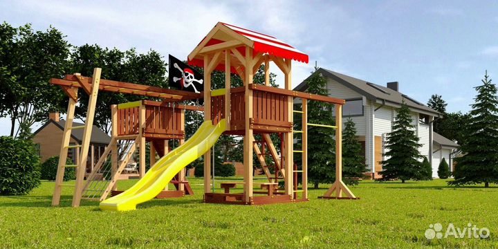 Детская игровая площадка супер комплектация