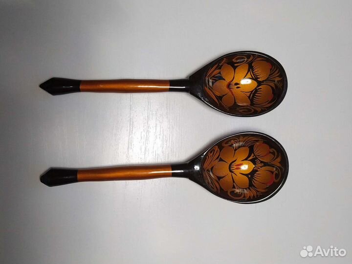 Ложки деревянные Хохлома