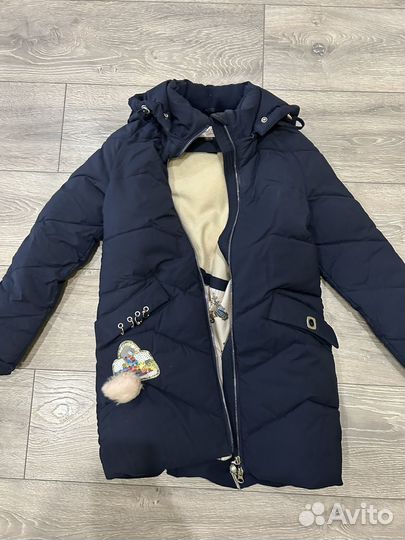 Парка зимняя для девочки