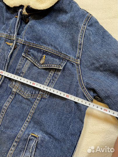 Джинсовка с мехом женская Д