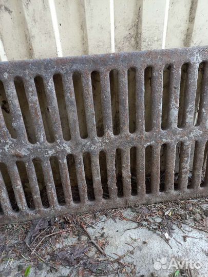 Чугунные ливневые решетки