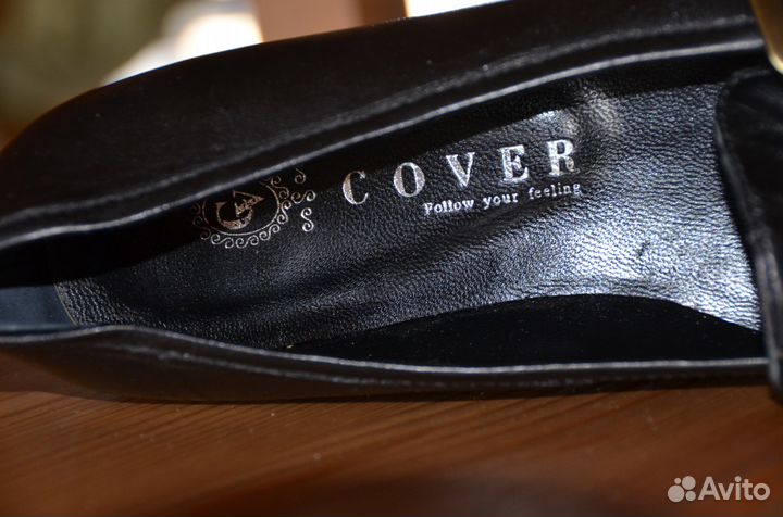 Туфли кожаные