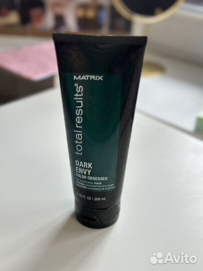 Маска для волос matrix total results Dark envy