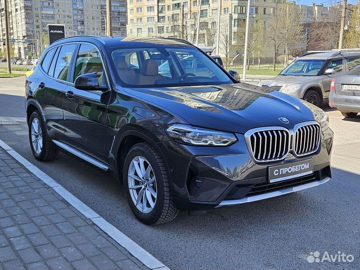 BMW X3 2.0 AT, 2021, 45 000 км