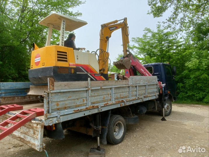 Услуги мини - экскаватора