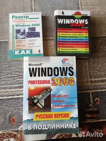 Книги по операционной системе Windows 2000