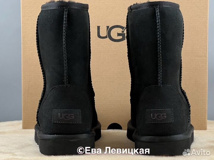 Угги мужские Ugg Mens Classic Short II Black