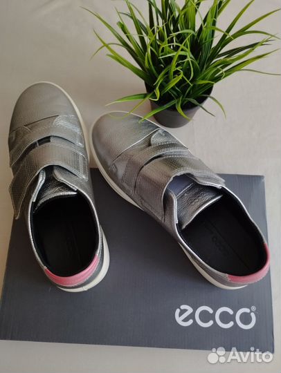 Слипоны кеды Ecco оригинал 38