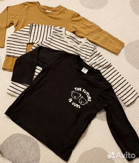 Лонгсливы /кофты hm 86 92