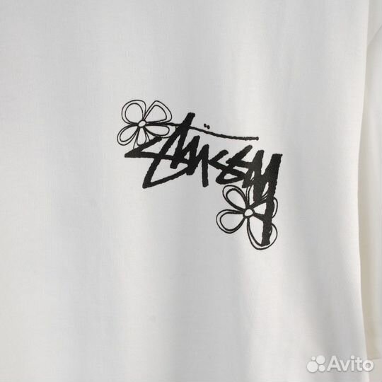 Футболка stussy белая