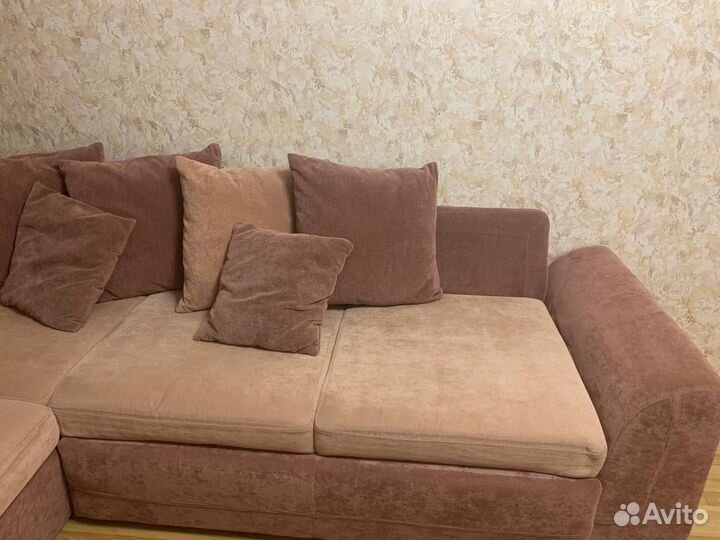 Большой угловой диван бу