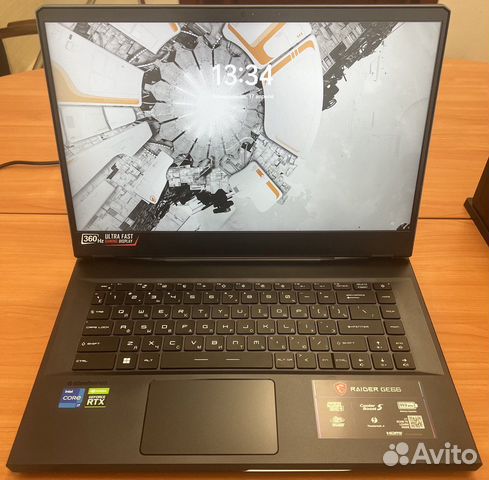 Ноутбук MSI GE66 Raider 12UGS-289RU (MS-1544)