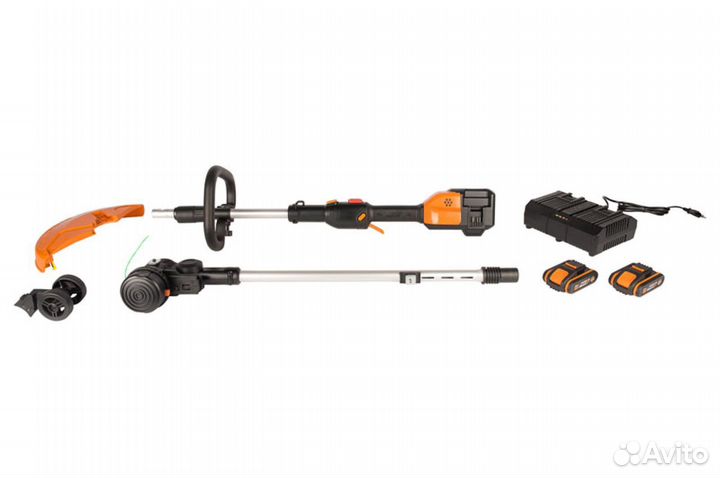 Триммер аккумуляторный worx WG184E