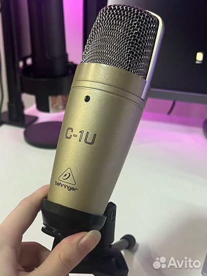 Микрофон behringer C-1U