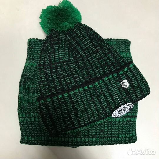 Набор зимний теплый на флисе (шапка и снуд)