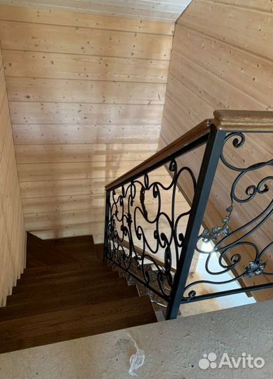 Лестницы на металлокаркасе