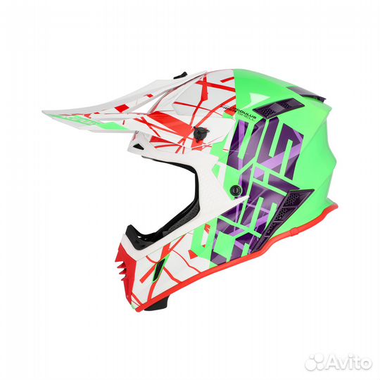 Новый Шлем Acerbis X-track 22-06 Green/White