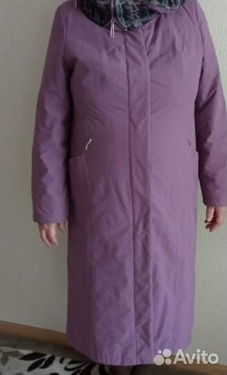 Пальто женское демисезонное 54