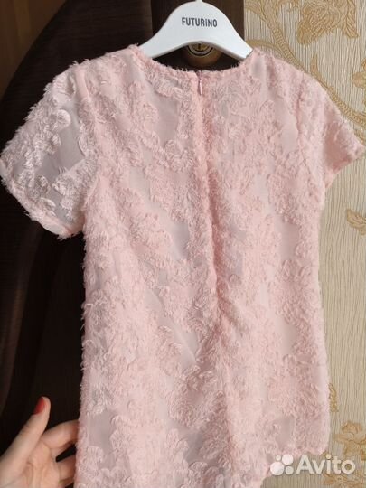 Платье розовое