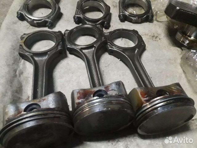 Шатуны audi a6 с6 bbj