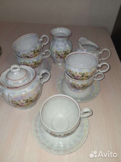 Чайный сервиз на 6 персон новый