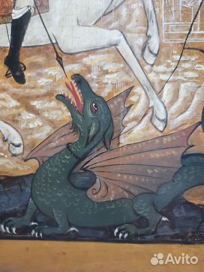 Старинные иконы. Св. Георгий Победоносец