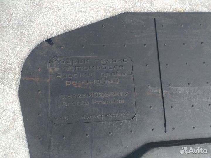 Коврики резиновые kalina granta