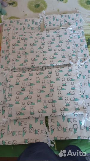 Бортики в кроватку бу