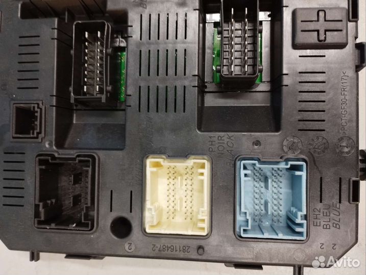 Блок предохранителей peugeot 308 салона