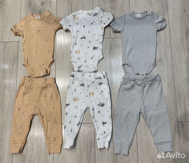 Боди и штанишки carrot