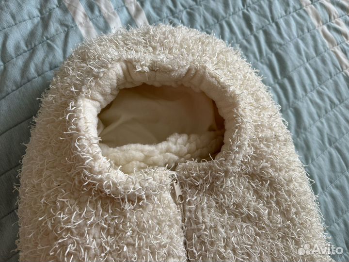 Зимний конверт в коляску/ на выписку на овчине