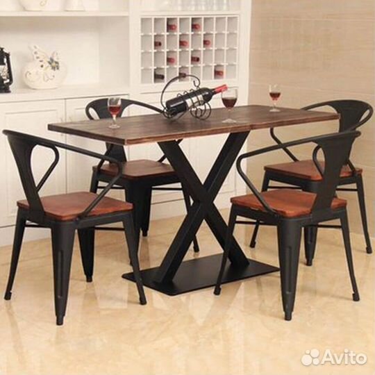 Обеденный стол лофт на заказ