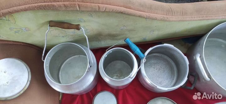 Алюминиевая, эмалированная посуда СССР