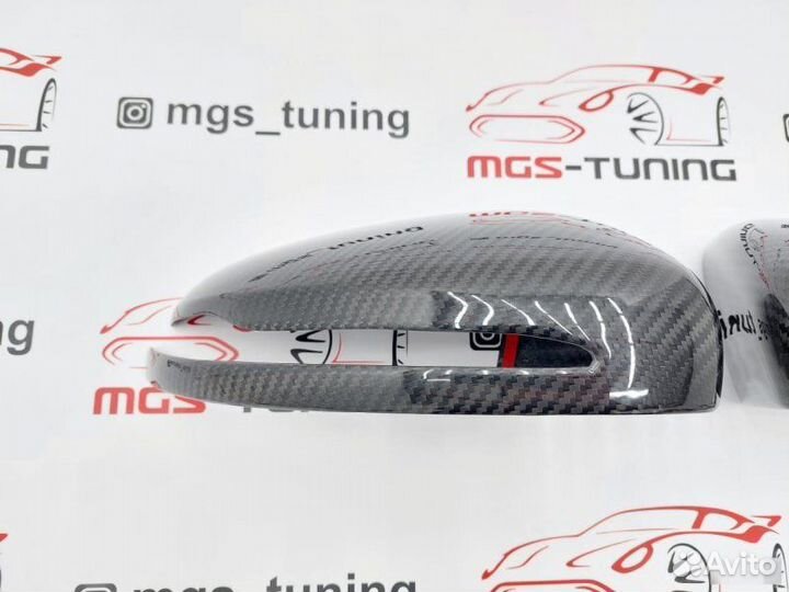 Накладки на зеркала карбон для G-Class w464