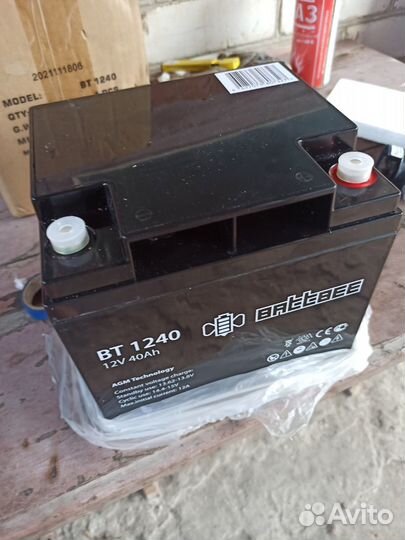 Аккумулятор Battbee BT 1240 (12V / 40Ah)