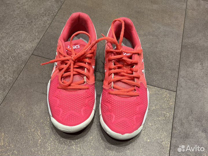 Кроссовки asics для большого тенниса детские
