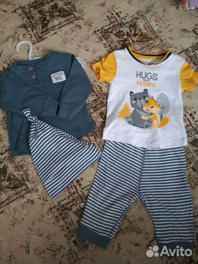 Костюмчик на мальчишку 3-6 месяцев,в отличном сост