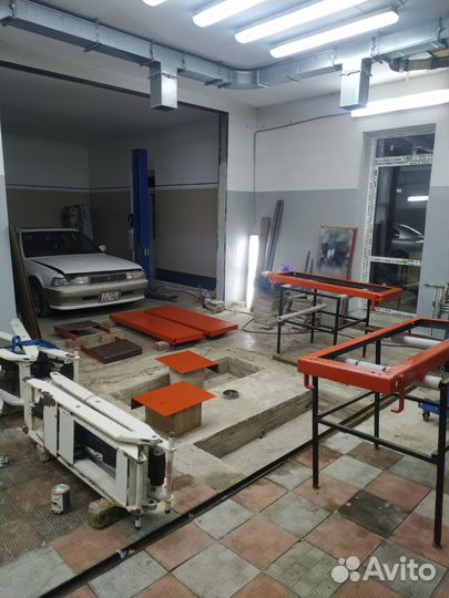 Ножничный подъемник stenhoj