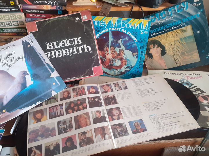 Винил Рок,Высоцкий, Добрынин,Пеплы,Саббат