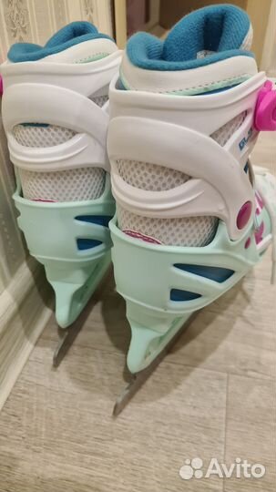 Коньки nordway раздвижные 31-36