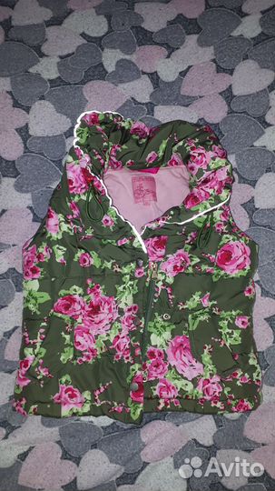 Жилетка для девочки 98